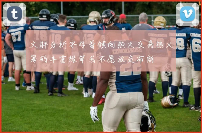 文胖分析字母哥倾向热火交易热火筹码丰富绿军或不愿放走布朗